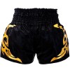 TKB TopKing Special Black Muay Thai Boxing Shorts Free Shipping