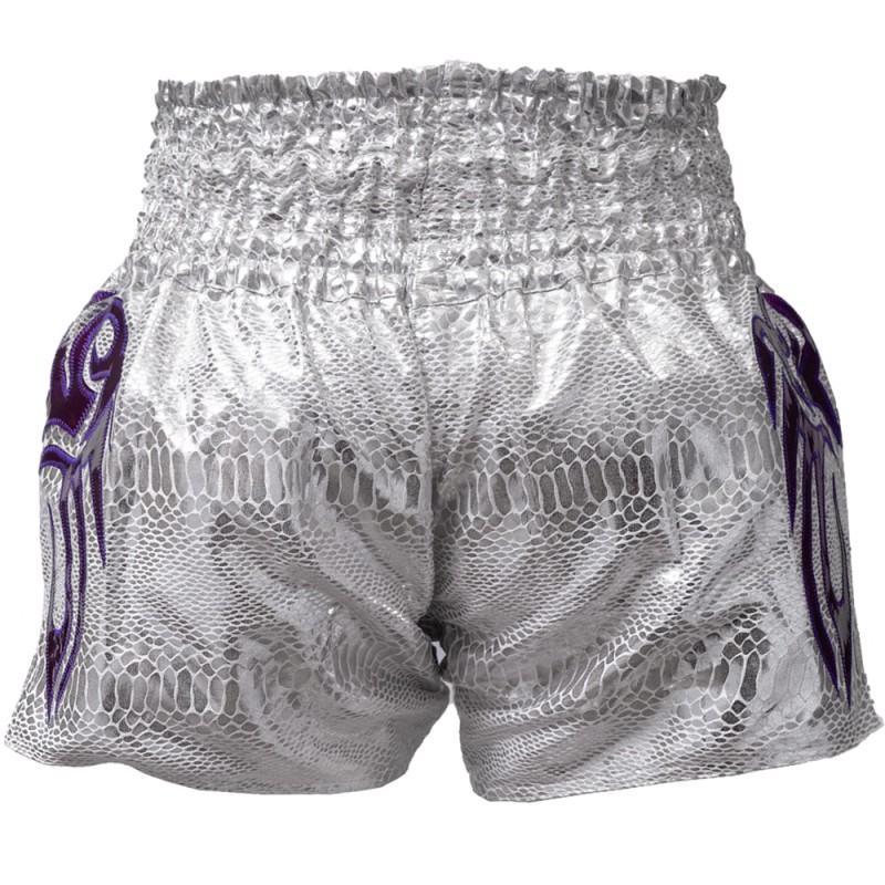 TKB TopKing Special White Muay Thai Boxing Shorts Free Shipping