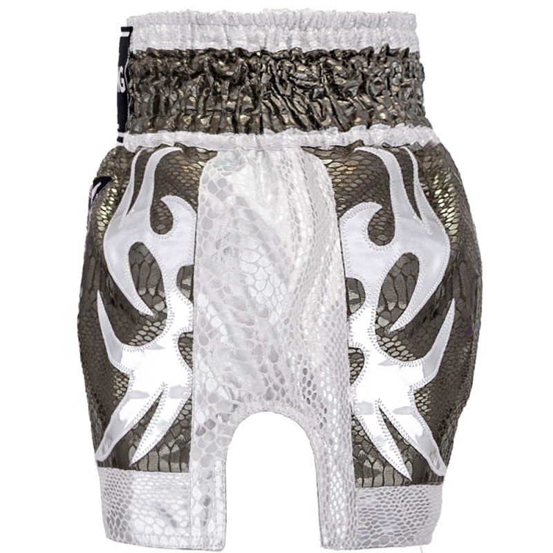 TKB TopKing Special Green Muay Thai Boxing Shorts Free Shipping