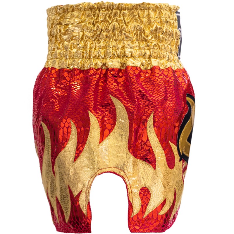TKB TopKing Special Red Muay Thai Boxing Shorts Free Shipping