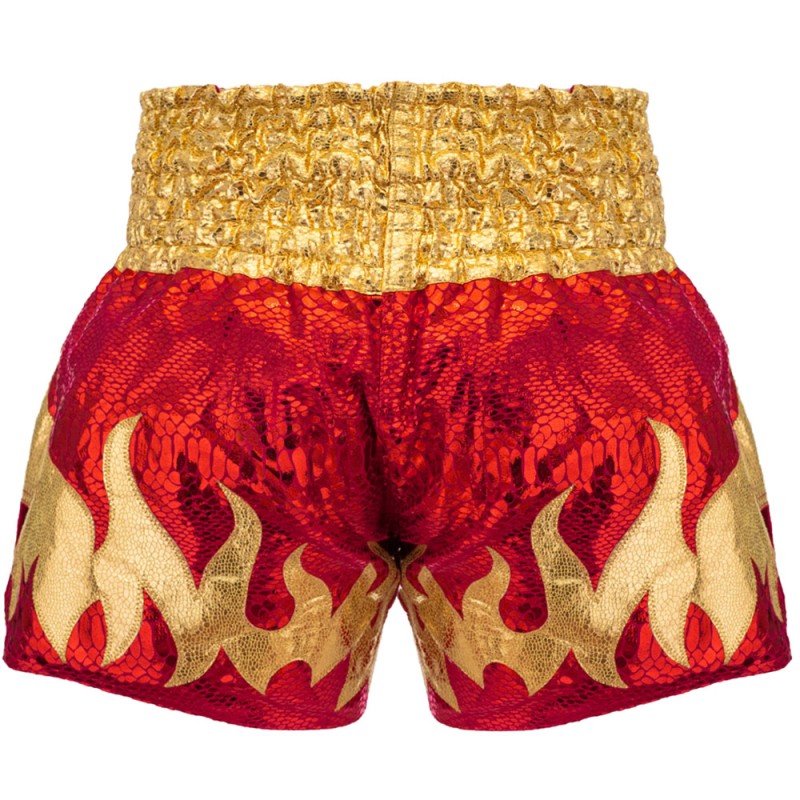 TKB TopKing Special Red Muay Thai Boxing Shorts Free Shipping