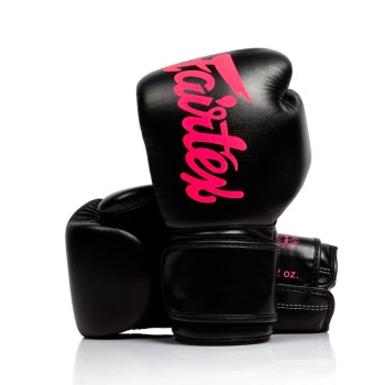 Fairtex BGV14 Boxing Gloves Neon Noir Black-Pink