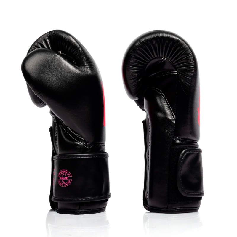Fairtex BGV14 Boxing Gloves Neon Noir Black-Pink