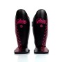 Fairtex SP5 Muay Thai Boxing Shin Guards "Competition" Neon Noir Black-Pink