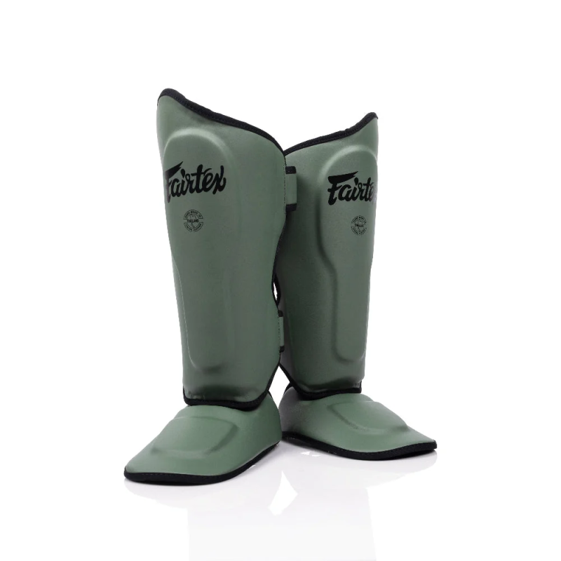 Fairtex SP9 "Ultra Ergo" Muay Thai Boxing Shin Guards Active Duty