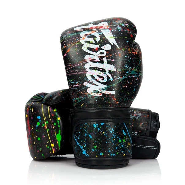 Fairtex BGV14 Boxing Gloves "Painter" Black