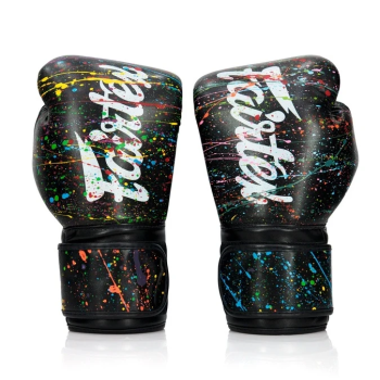 Fairtex BGV14 Boxing Gloves "Painter" Black