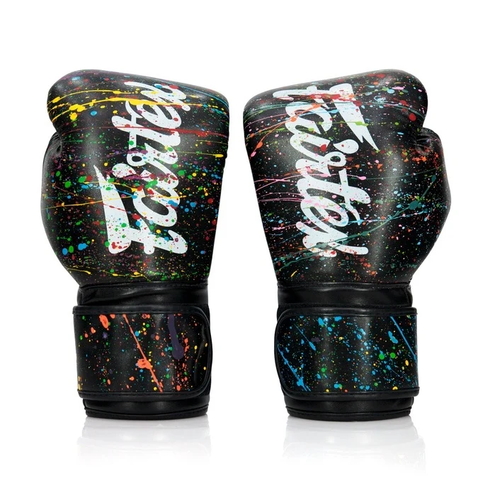 Fairtex BGV14 Boxing Gloves "Painter" Black