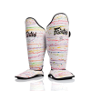 Fairtex SP5 "Competition" Muay Thai Boxing Shin Guards Painter White