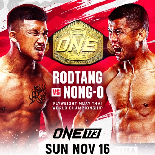 Rodtang vs Nong-O Set for Opening Round of ONE Flyweight Muay Thai Grand Prix