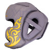 TKB TopKing "Kanok" Boxing Headgear Head Guard Gray