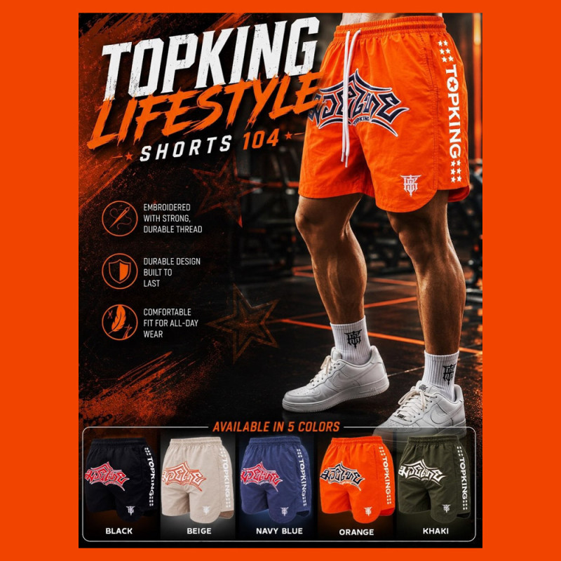 TopKIng "Lifestyle" TKLTS-104 Casual Shorts Beige