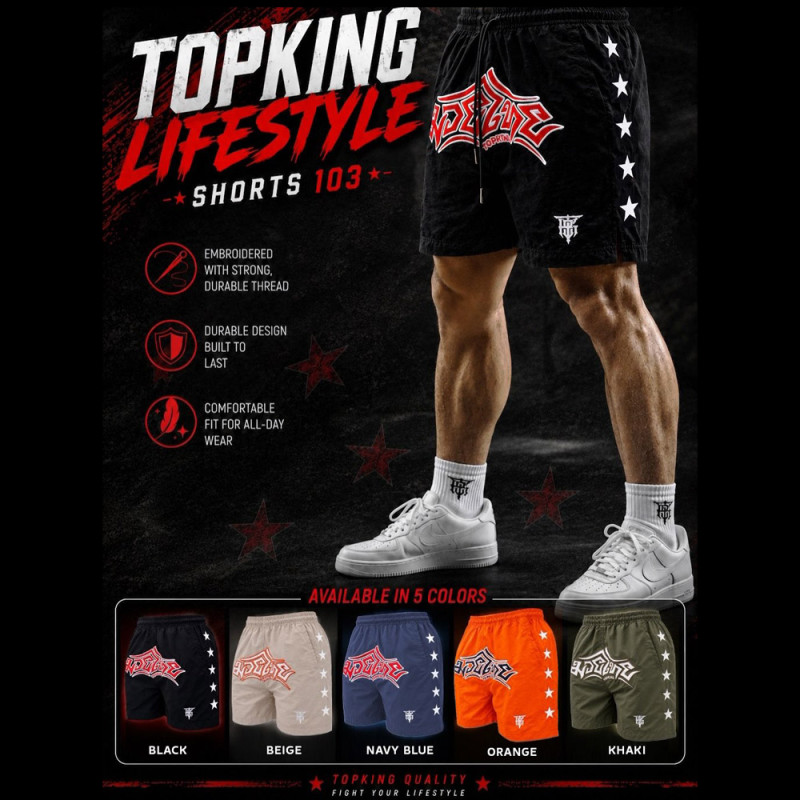 TopKIng "Lifestyle" TKLTS-103 Casual Shorts Beige