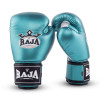Raja Boxing Muay Thai Gloves "Metallic 2 " Aqua