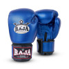 Raja Boxing Muay Thai Gloves "Metallic" Blue