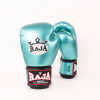 Raja Boxing Muay Thai Gloves "Metallic" Aqua