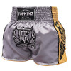 TKB TopKing TKTBS-276 Gray Muay Thai Boxing Shorts Free Shipping