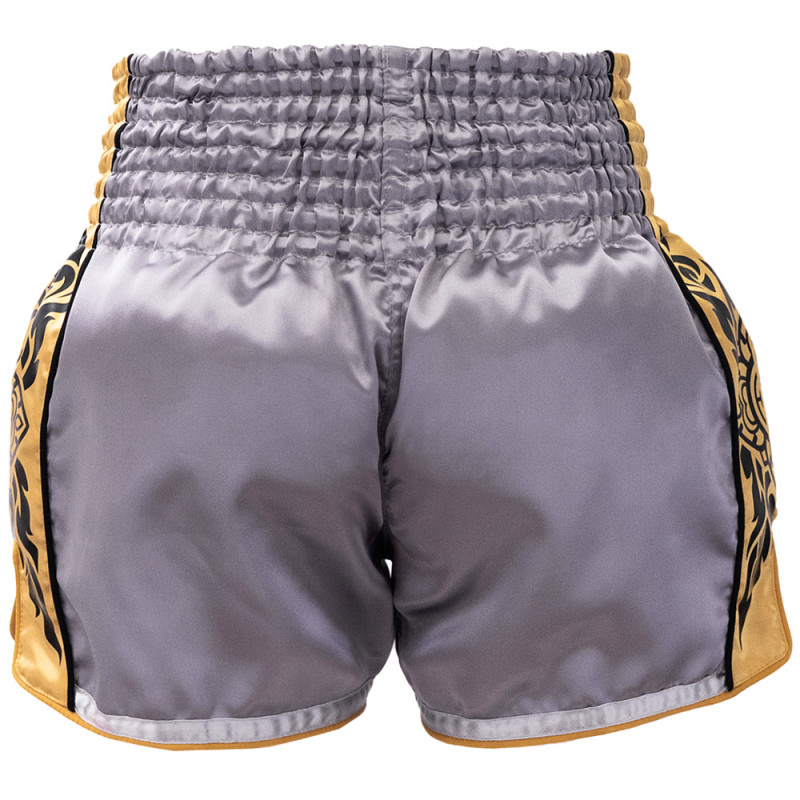 TKB TopKing TKTBS-276 Gray Muay Thai Boxing Shorts Free Shipping