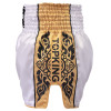 TKB TopKing TKTBS-276 White Muay Thai Boxing Shorts Free Shipping