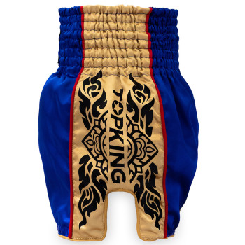 TKB TopKing TKTBS-276 Blue Muay Thai Boxing Shorts Free Shipping