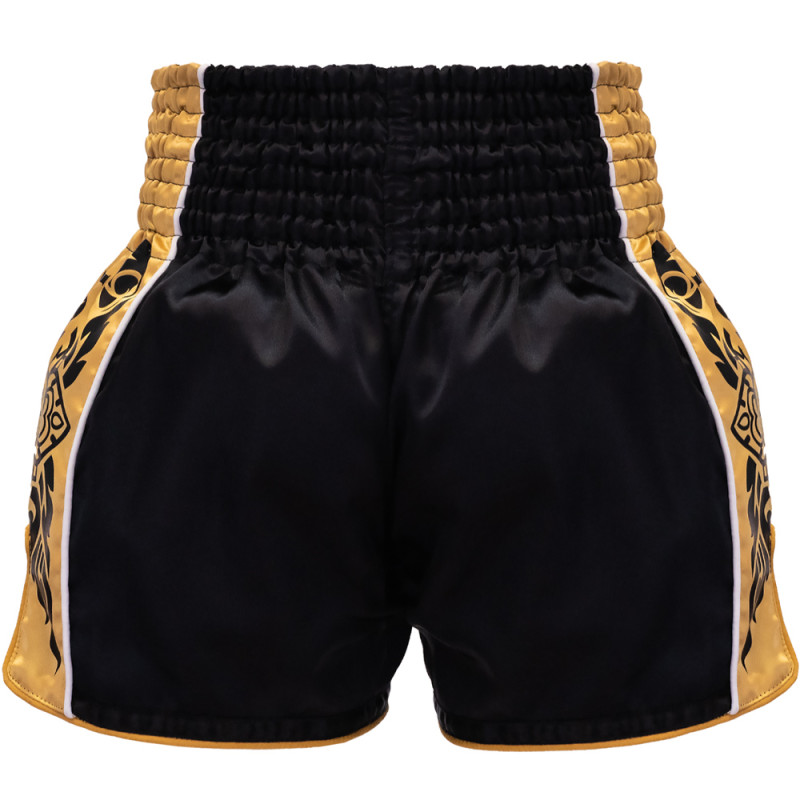 TKB TopKing TKTBS-276 Black Muay Thai Boxing Shorts Free Shipping