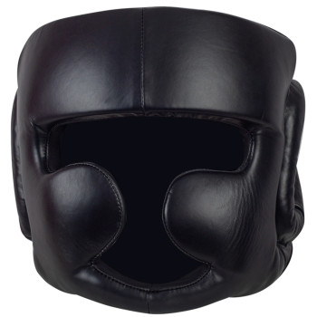 Muayway «Classic» Head Guard Muay Thai Boxing Black