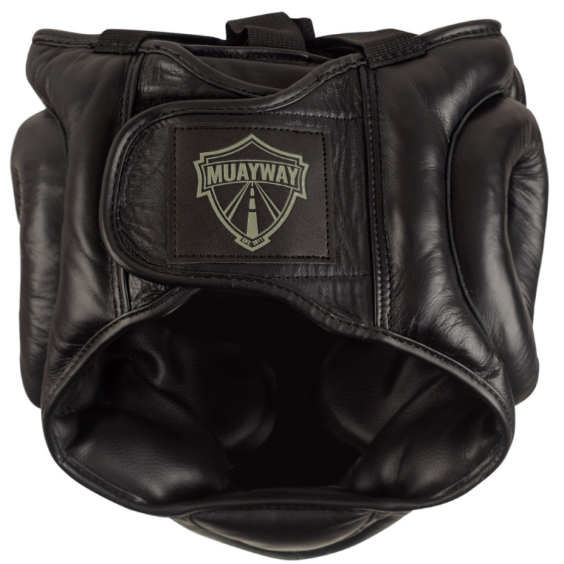 Muayway «Classic» Head Guard Muay Thai Boxing Black