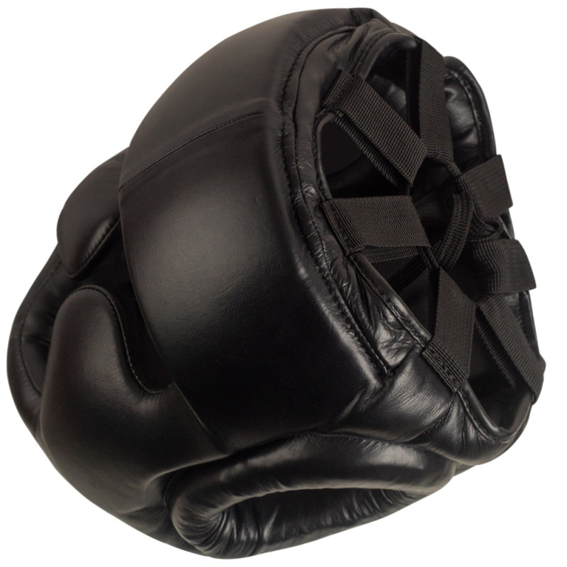 Muayway «Classic» Head Guard Muay Thai Boxing Black