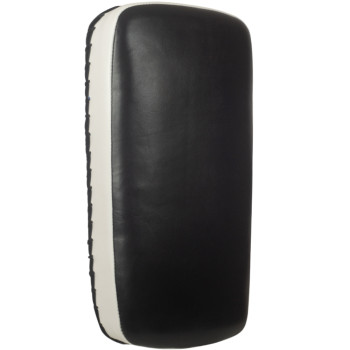 Muayway Straight Thai Pads Genuine Leather Black-White