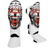TUFF «Tiger» Shin Guard Muay Thai Boxing White