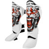 TUFF «Tiger» Shin Guard Muay Thai Boxing White