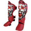 TUFF «Tiger» Shin Guard Muay Thai Boxing Red