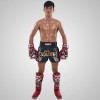 TUFF «Tiger» Shin Guard Muay Thai Boxing Red
