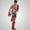 TUFF «Tiger» Shin Guard Muay Thai Boxing Red