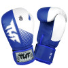 TUFF Boxing Gloves Blue-White