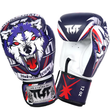 TUFF «Wolf» Boxing Gloves Blue