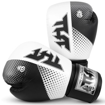 TUFF Boxing Gloves White-Black