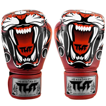 TUFF «Tiger» Boxing Gloves Red