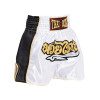 Thaiboxing Muay Thai Shorts «Retro» White Free Shipping