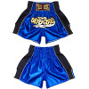 Thaiboxing Muay Thai Shorts «Retro» Blue Free Shipping