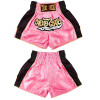 Thaiboxing Muay Thai Shorts «Retro» Pink Free Shipping