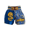Thaiboxing Muay Thai Shorts «Dragon» Blue Free Shipping