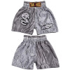Thaiboxing Muay Thai Shorts «Dragon» Gray Free Shipping