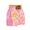 Thaiboxing Muay Thai Shorts «Dragon» Pink Free Shipping