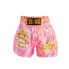 Thaiboxing Muay Thai Shorts «Dragon» Pink Free Shipping