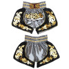 Thaiboxing Muay Thai Shorts Gray-Black Free Shipping