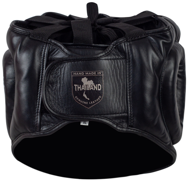 Muayway «Classic» Head Guard Muay Thai Boxing Black