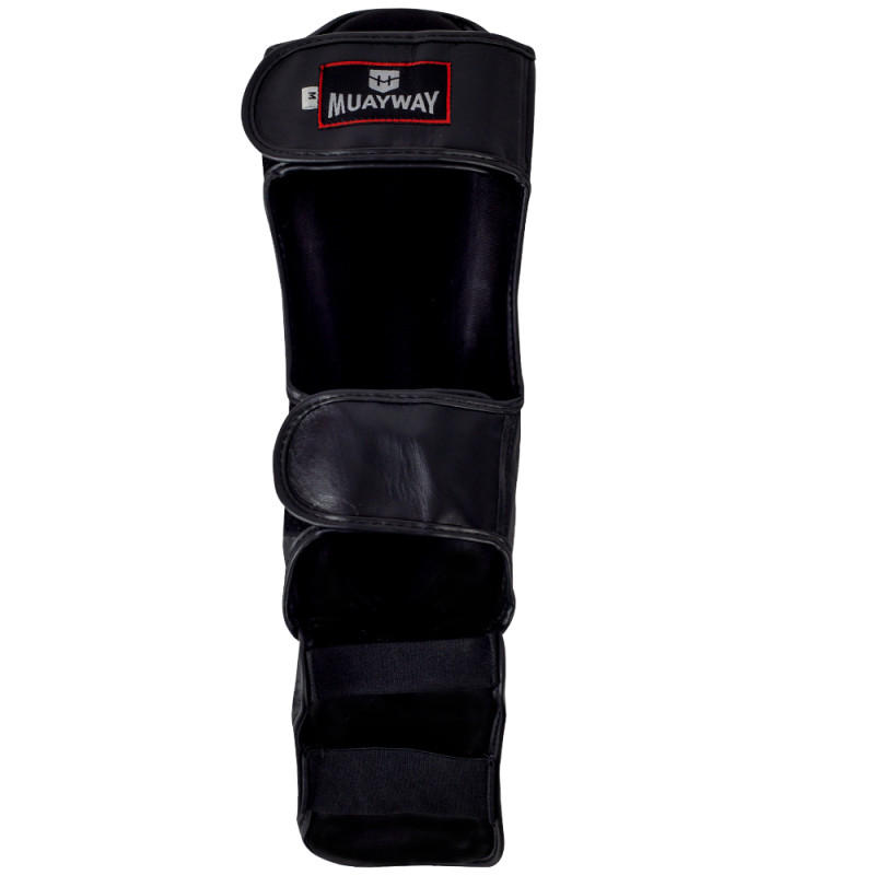 Muayway «Classic» Shin Guard Muay Thai Boxing Black