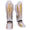 TKB TopKing TKSGKN-02 Shin Guards Muay Thai Boxing "Kanok2" White