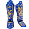 TKB TopKing TKSGKN-02 Shin Guards Muay Thai Boxing "Kanok2" Blue